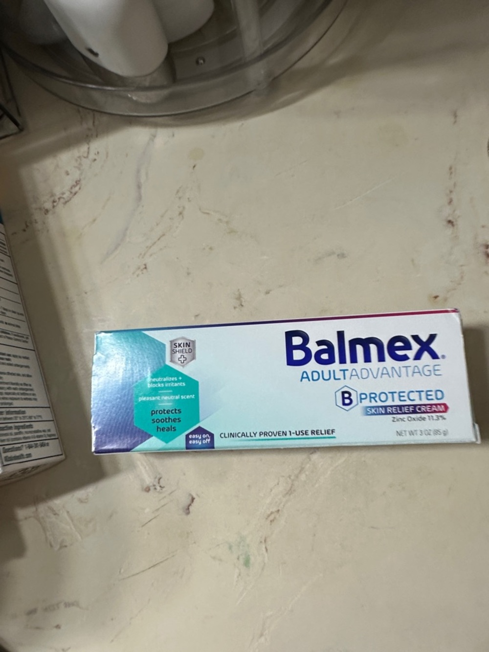 Adult Advantage Skin Relief Cream - White